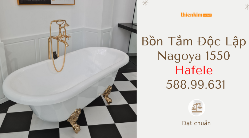 Bồn Tắm Độc Lập Nagoya 1550 Hafele 588.99.631